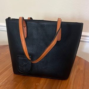 Over the shoulder wine tote